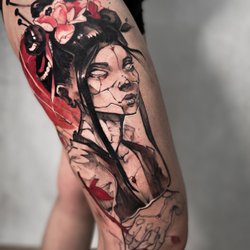 Taras Shtanko tattoo works. Kiev